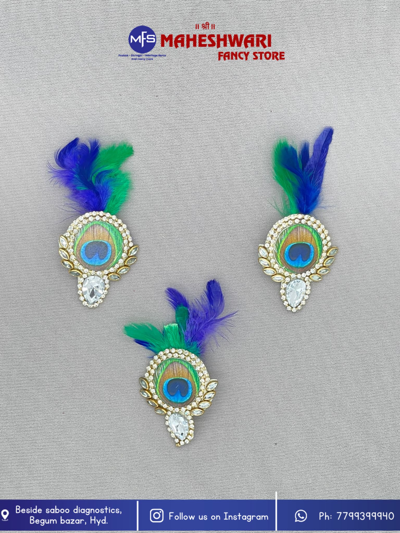 MFS Wedding Essentials - Morpankh Brooch